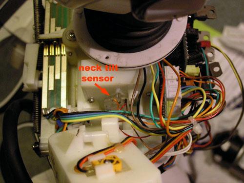 neck tilt sensor